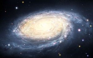 Galaxia en el universo